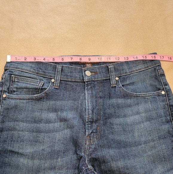 Michael Kors Size 33x32 Parker Slim-Fit Stretch-Cotton Jeans - Picture 3 of 13